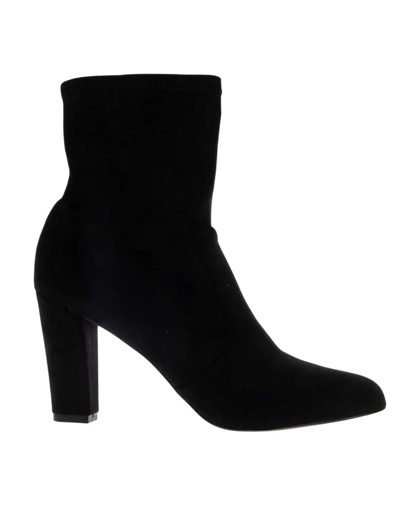 Dune Oty" Stiefeletten für Damen, Wildleder (Schwarz Schwarz