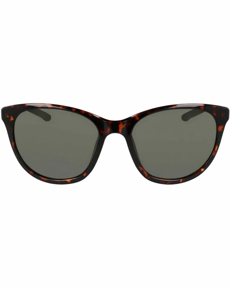 Nike City Hero" Katzenauge-Sonnenbrille für Herren/Damen Unisex (Schildpatt/Grün Dunkelbraun