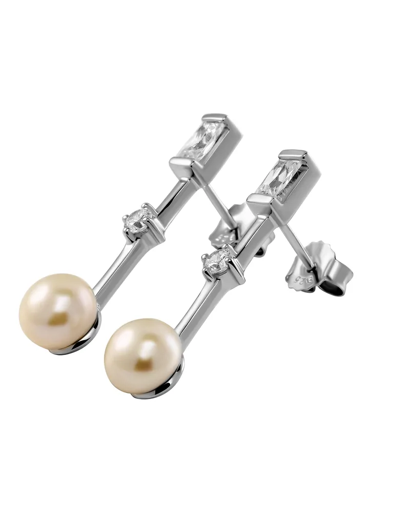 Orphelia Maxime' Tropfenohrringe aus 925er Sterlingsilber für Damen - Silber ZO-7514 Silber