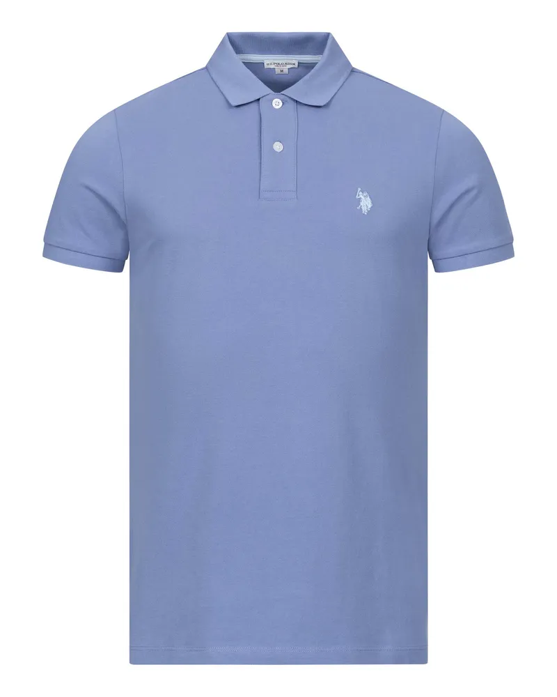 U.S. Polo Assn.  Herren Poloshirt aus 100 % Baumwolle Blau