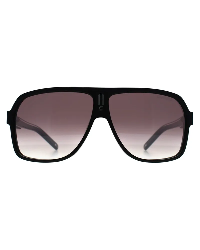 Carrera Aviator 27 Schwarz Grau MS Silber XAX IC Schwarz