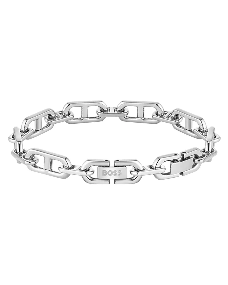 HUGO BOSS Herren "Kode" Kette Armband (Silber Silber