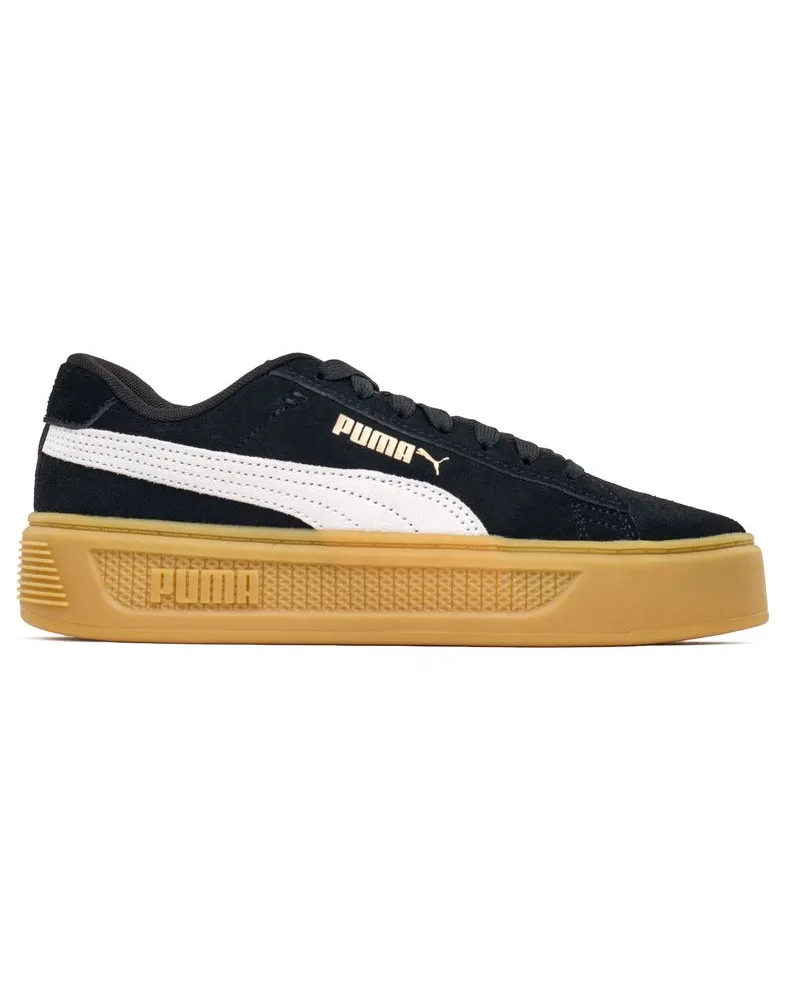 Puma Smash Platform Sneaker Schwarz