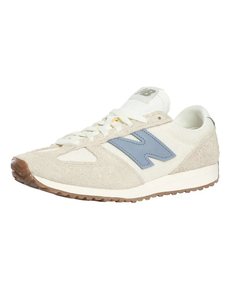 New Balance 471 Wildleder-Sneaker, Weiß Weiß