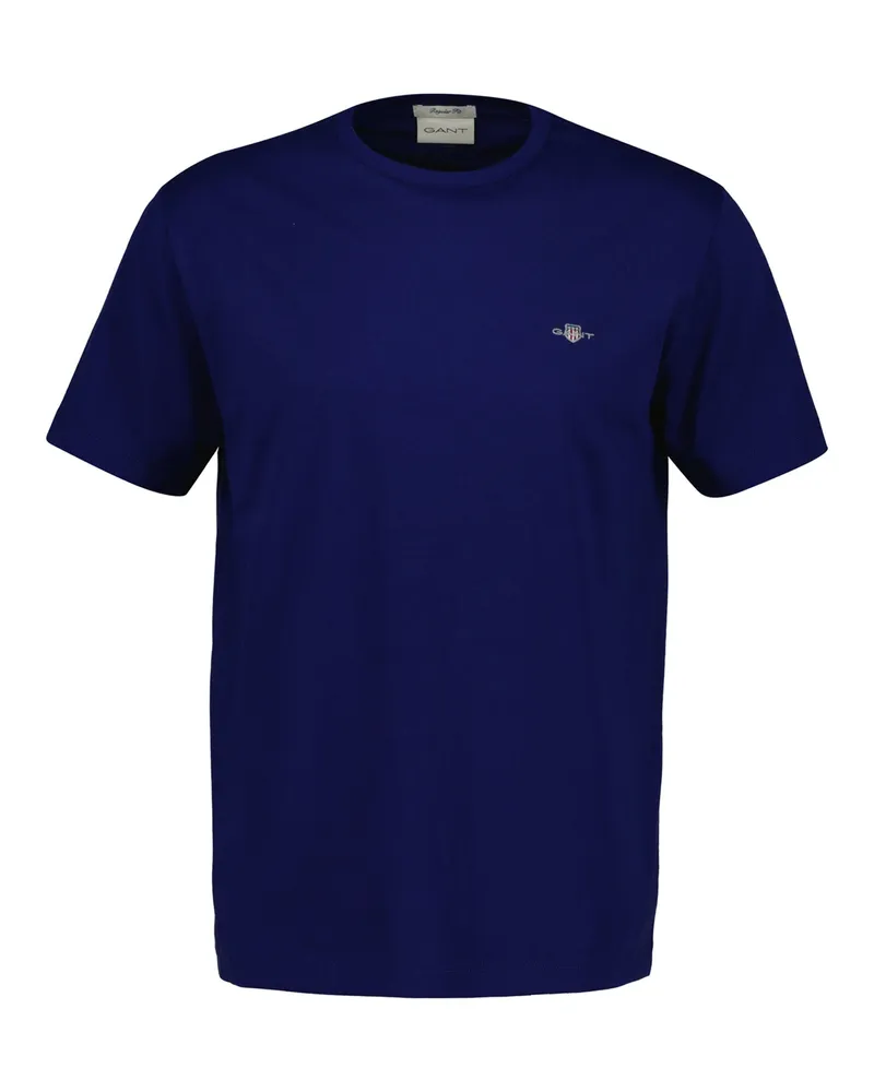 Gant Reg Shield T‑Shirt - Blau Blau
