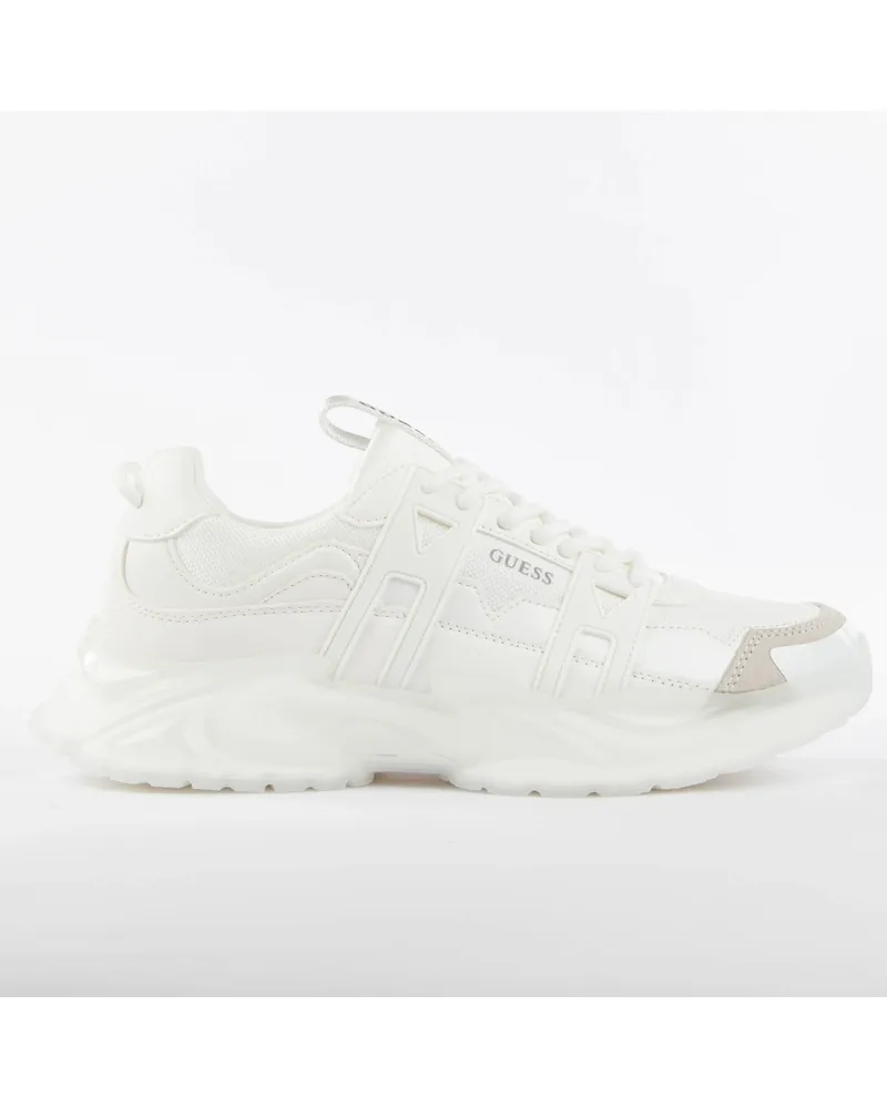 Guess Belluno Herren-Sneaker - Weiß Weiß