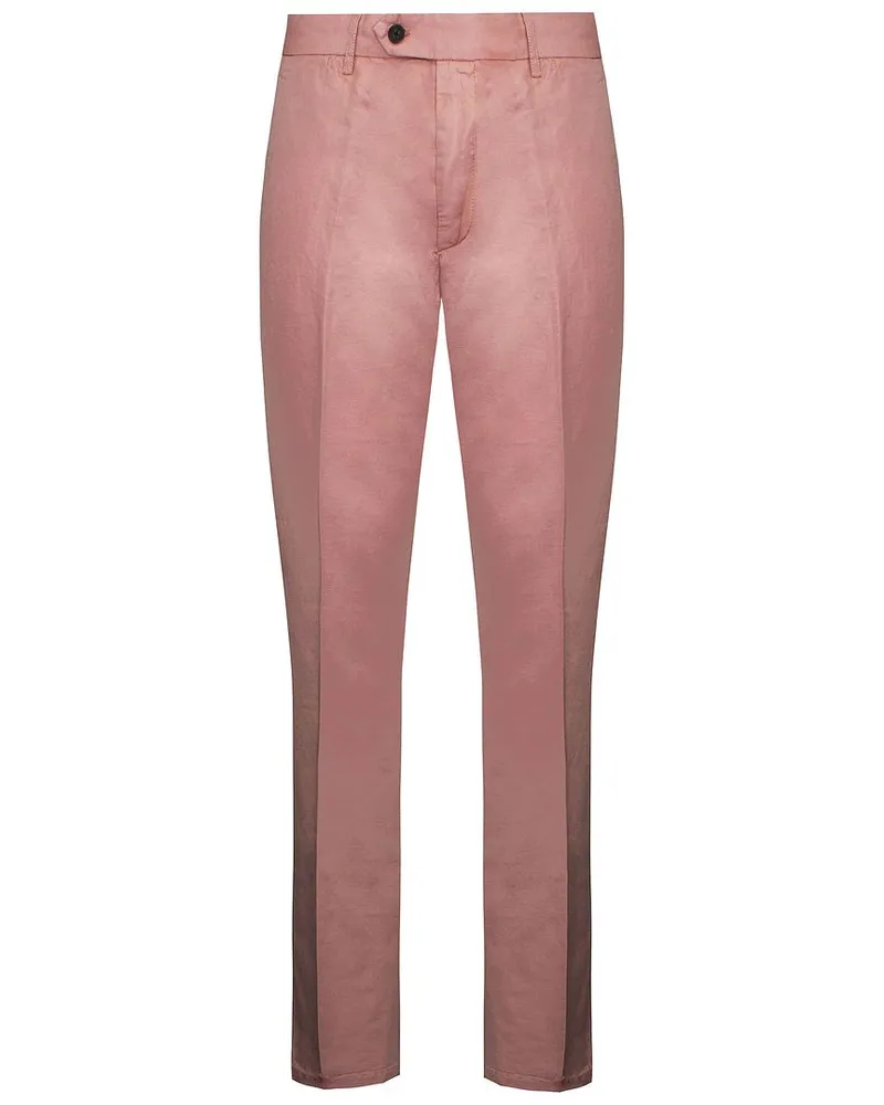 Hackett London Garment Dye Herren Sorbet Chino Hose Lachsrosa