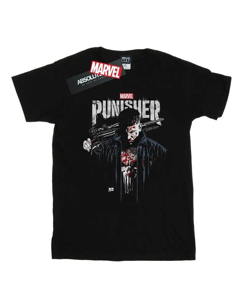 Marvel TV Series" T-Shirt für Herren (Schwarz Schwarz