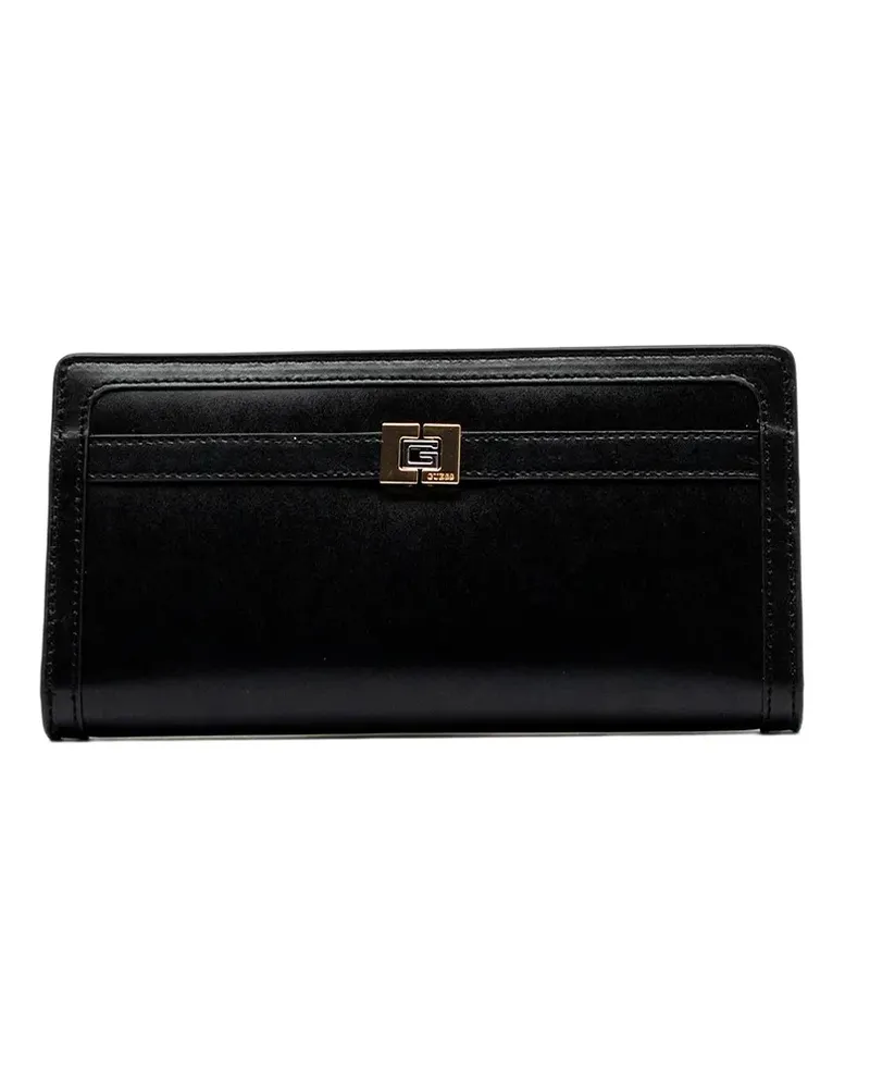 Guess Damen-Geldbörse G Elite Schwarz