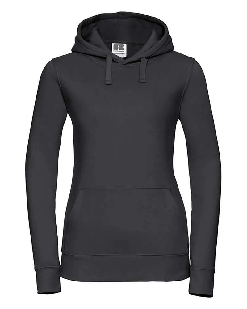 Russell Athletic Russell Damen Kapuzenpullover, 3lagig (Schwarz Schwarz