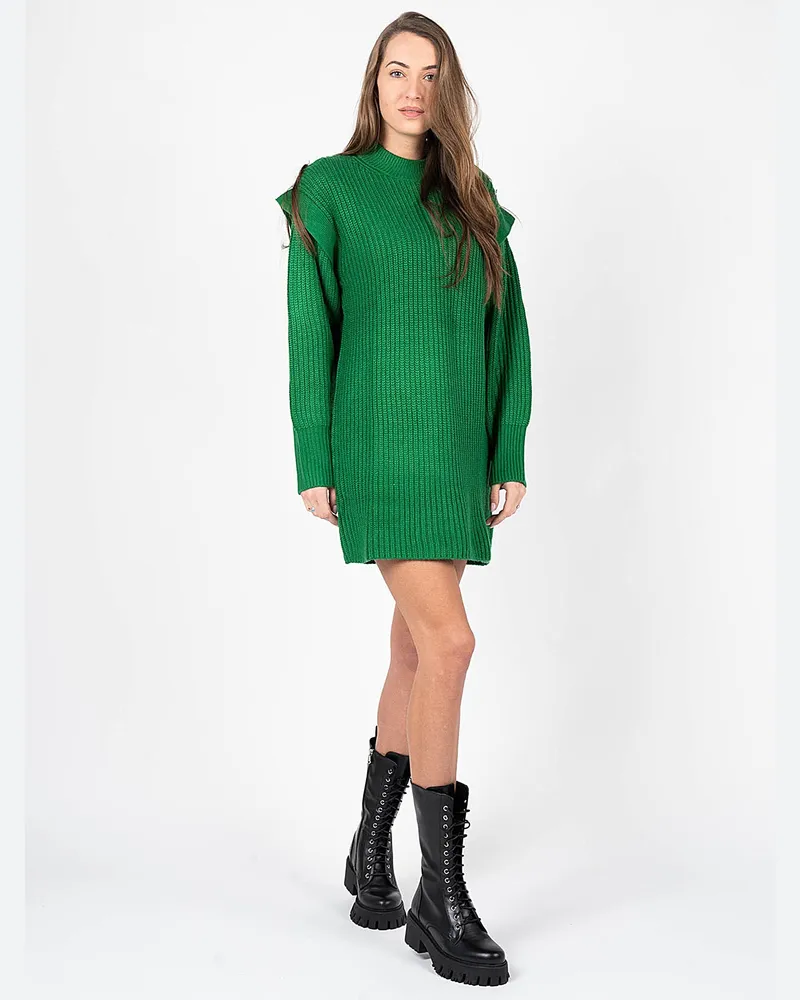 Silvian Heach Kleid Woman's Grün Grün