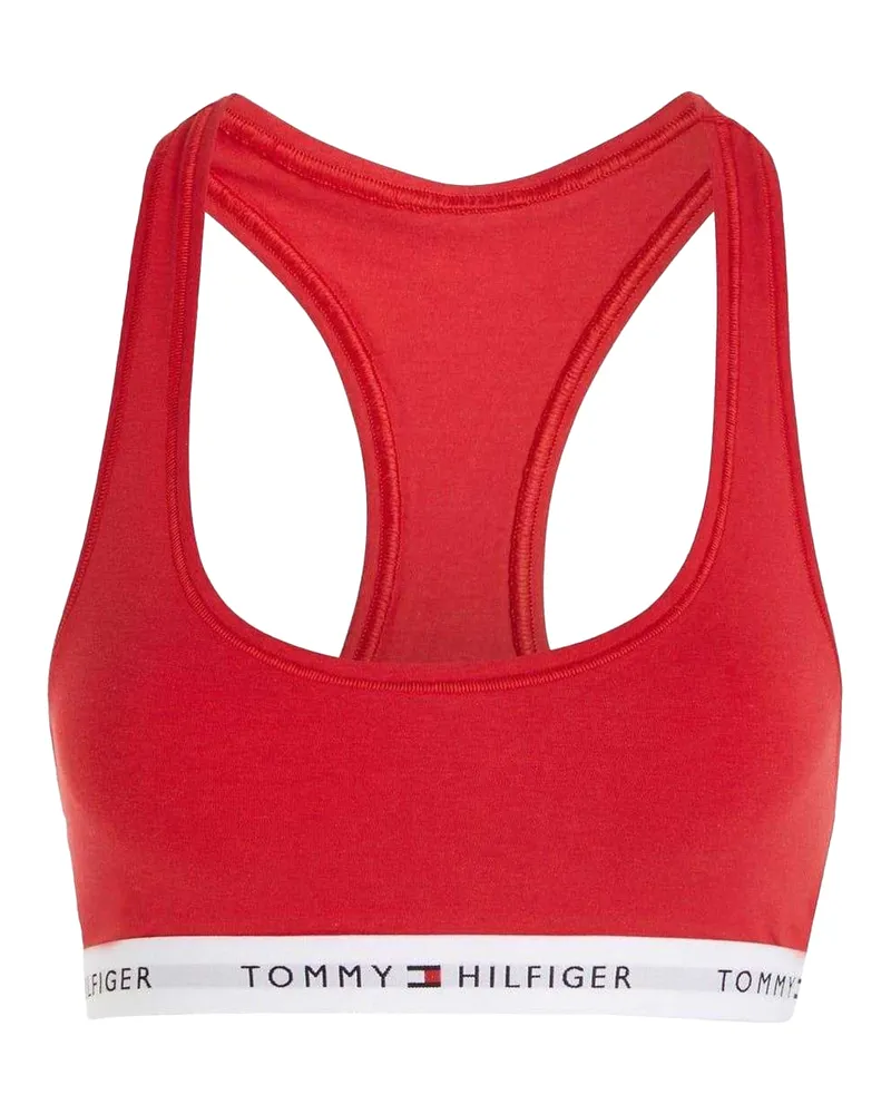 Tommy Hilfiger Bralette für Damen, Baumwollmischung (Primärrot Weiß