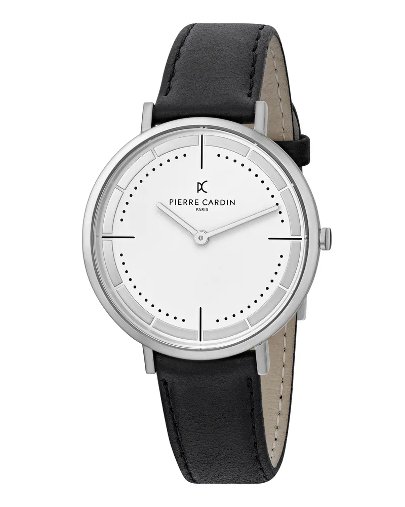 Pierre Cardin Belleville Park Schwarz Herren Armbanduhr CBV.1025 Schwarz