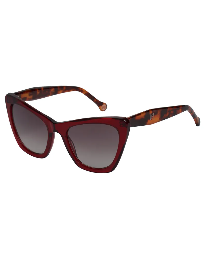 Carolina Herrera New York Damen Cateye-Sonnenbrille HER0129/S - Rot Rot