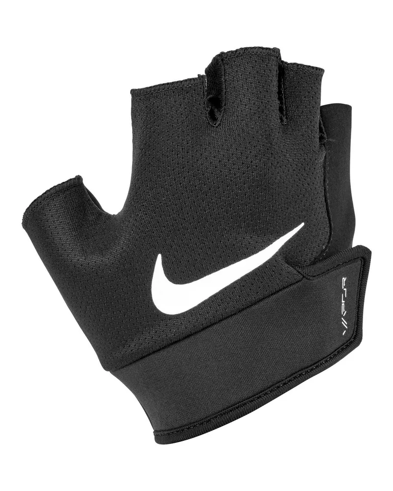 Nike Herren 2024 - Fingerlose Handschuhe "Vapor", Fitness - Polyamid, Polyurethan, Polyester, Elastan (Schwarz Schwarz