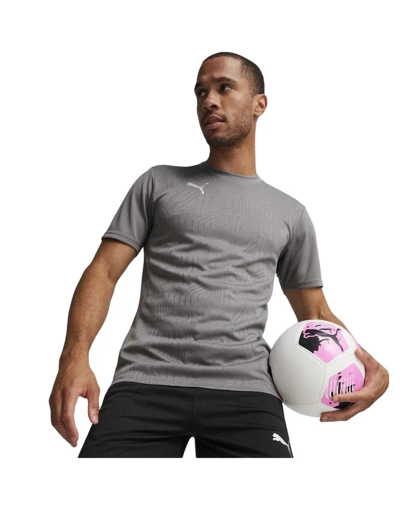 Puma TeamFinal" T-Shirt für Herren, Training (Eisen Grau
