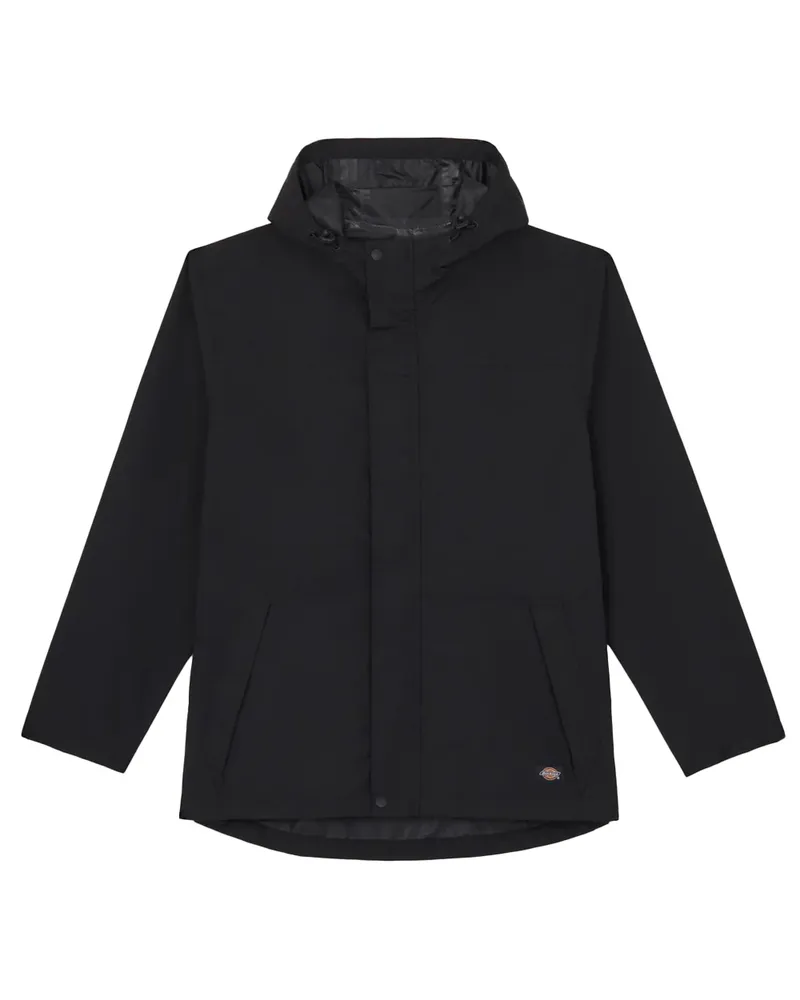 Dickies Jacke, wasserfest für Herren (Schwarz Schwarz