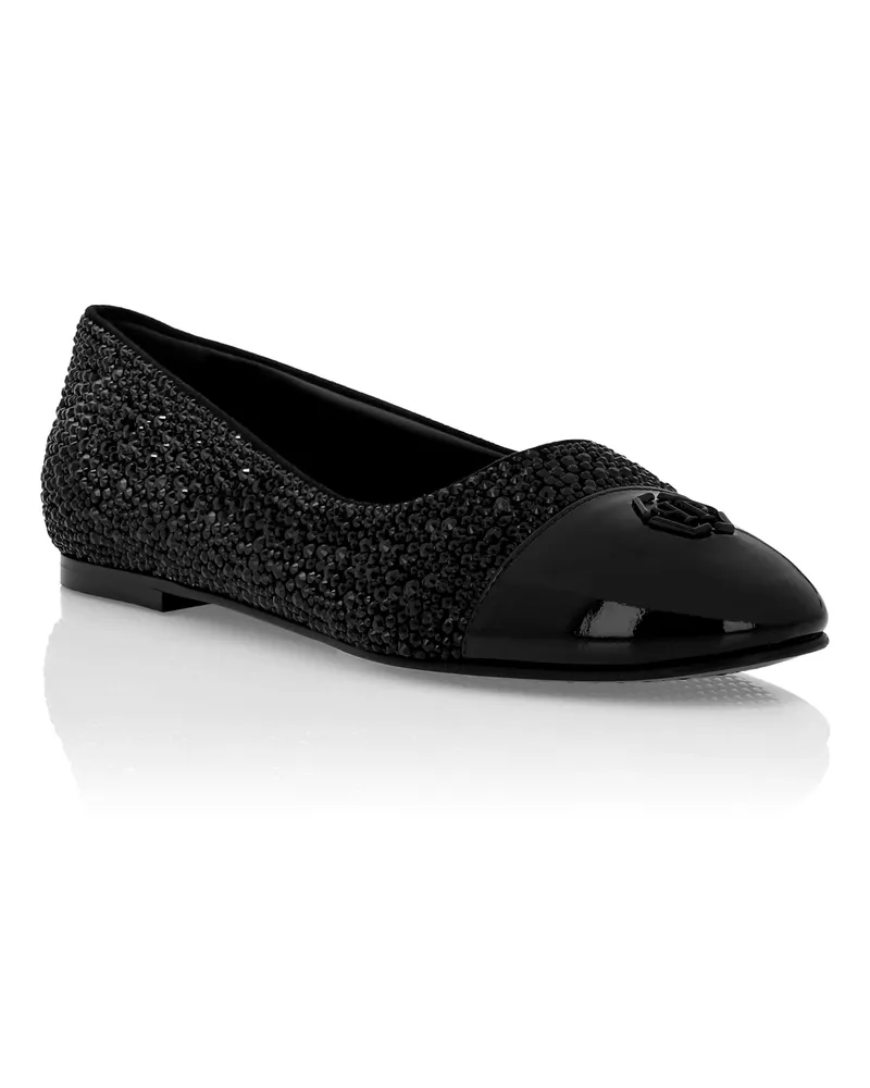 Philipp Plein Ballerina Schwarz