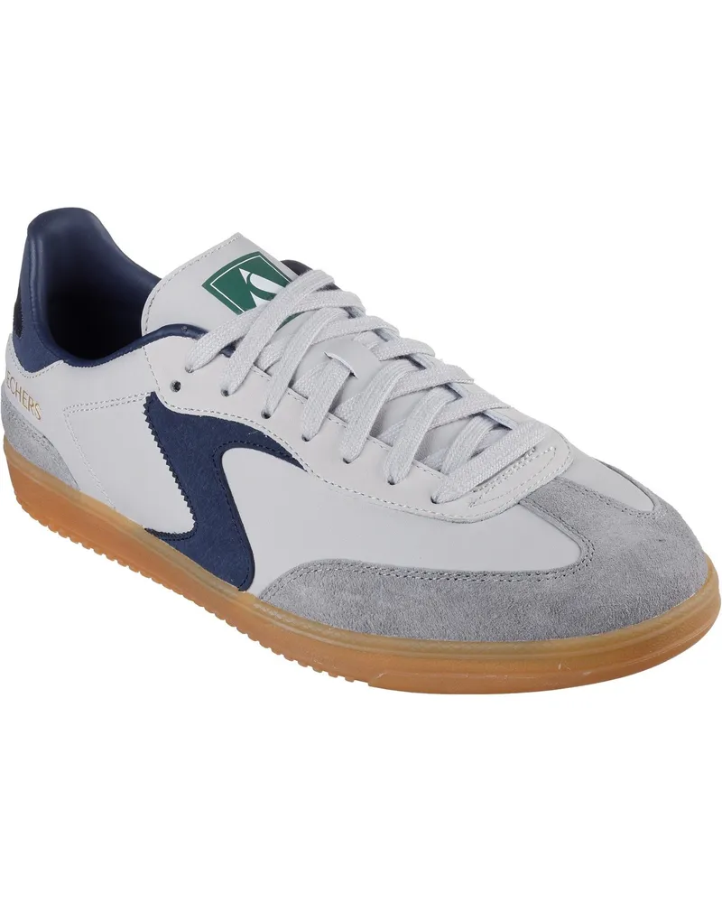 Skechers Hotshot Pyke Herren Sneaker aus synthetischem Material in Grau/Navy Grau