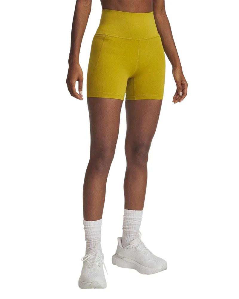 Under Armour Meridian" Kompressions-Shorts für Damen (Senf Senfgelb