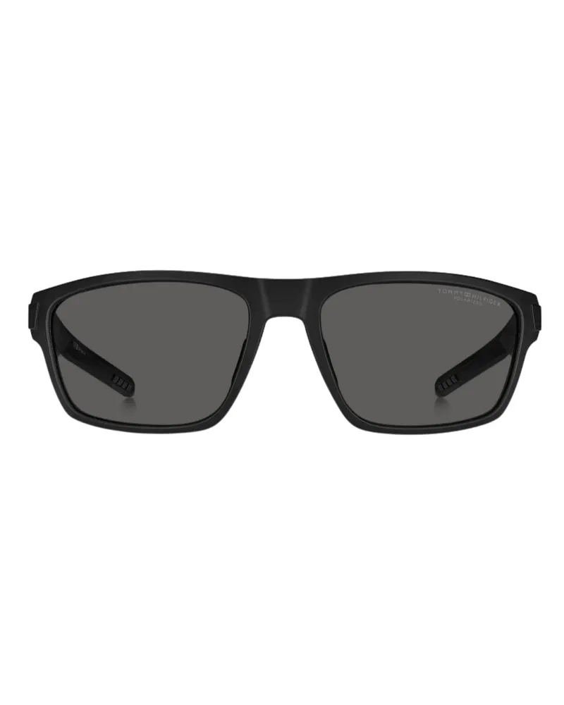 Tommy Hilfiger Polarisierte Sonnenbrille In Schwarz Schwarz