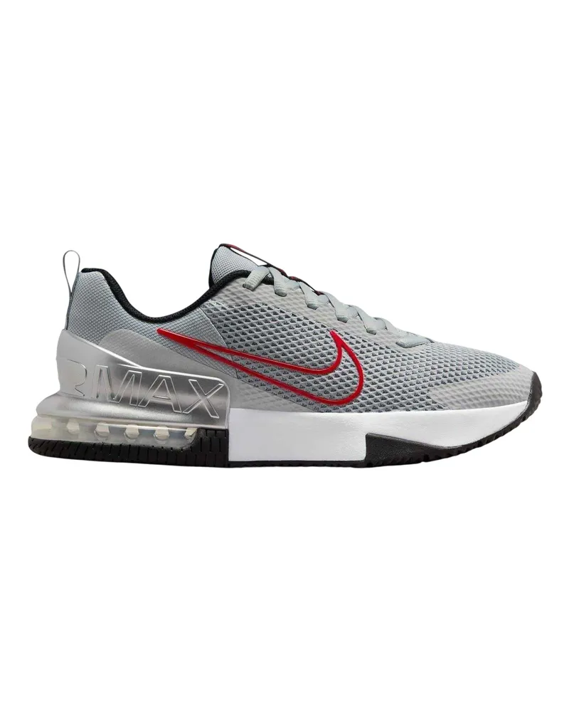 Nike Alpha" Sneaker für Herren, Luftgepolstert (Silber/Rot Silber