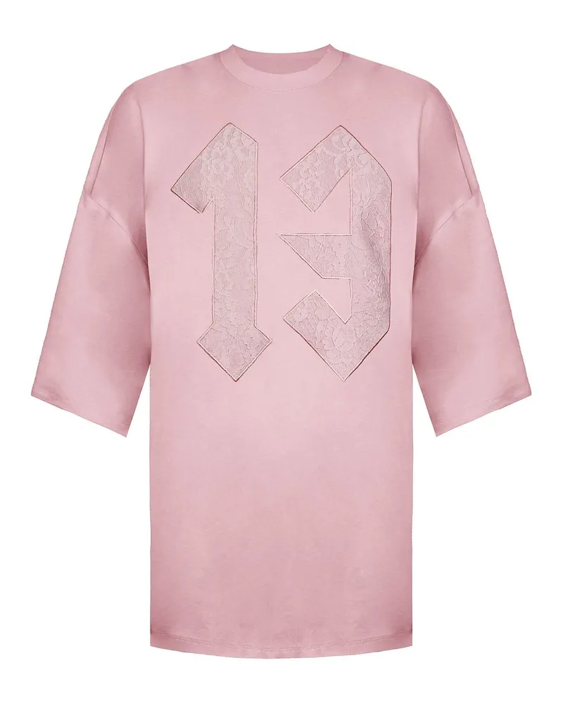 Puma x Rihanna Fenty Oversized Damen Rose T-Shirt Rosé