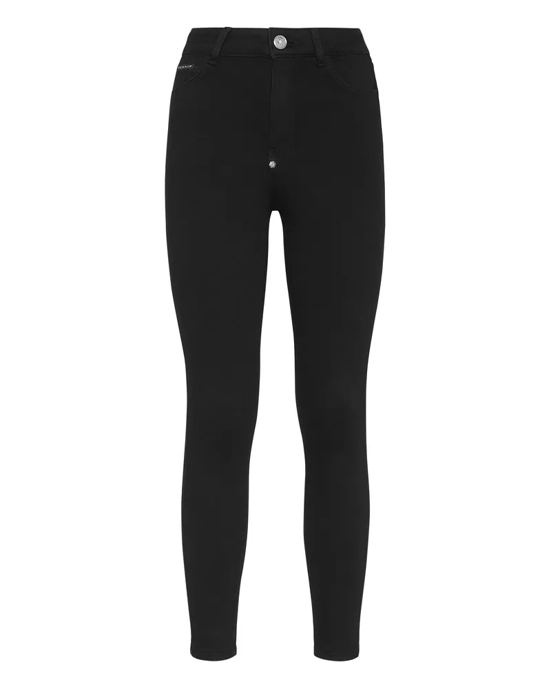 Philipp Plein Jeans Skinny Fit Schwarz