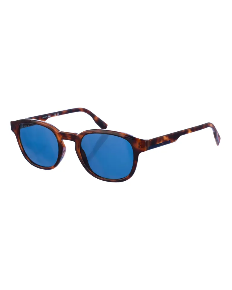 Lacoste Ovale Sonnenbrille aus Acetat L968S Damen Braun