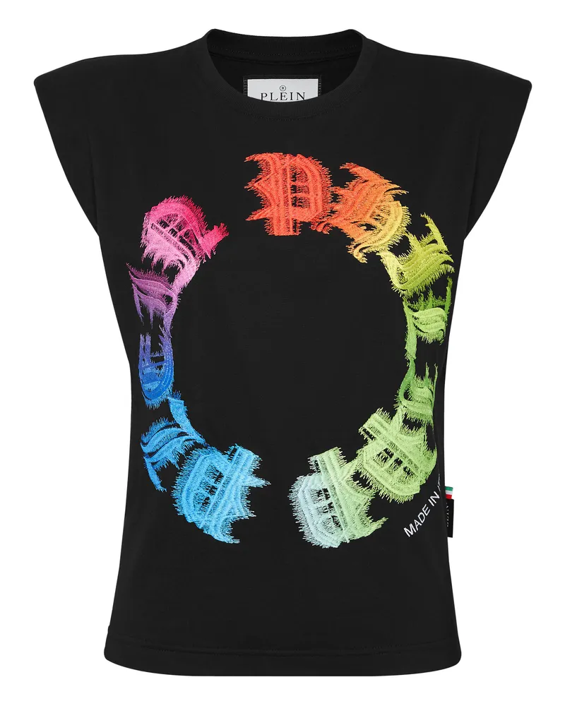 Philipp Plein Tanktop Gothic Plein Schwarz