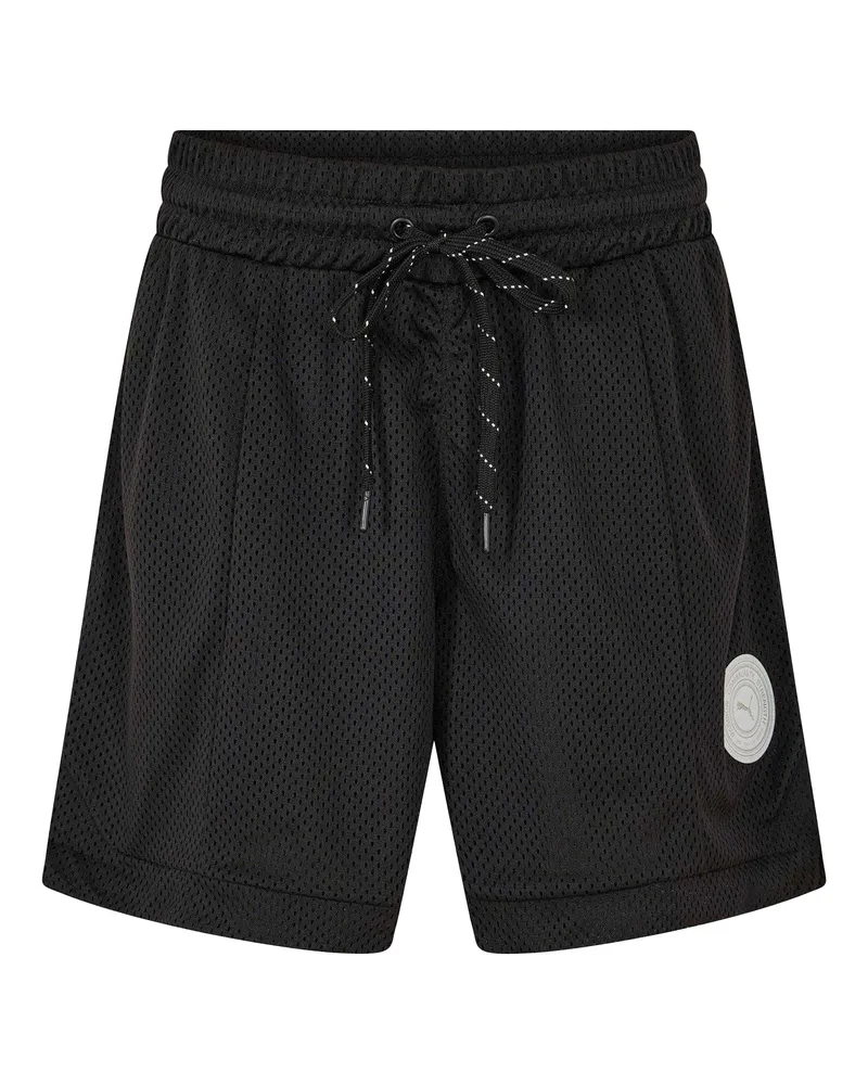 Puma Sweat-Shorts für Damen (Schwarz Schwarz