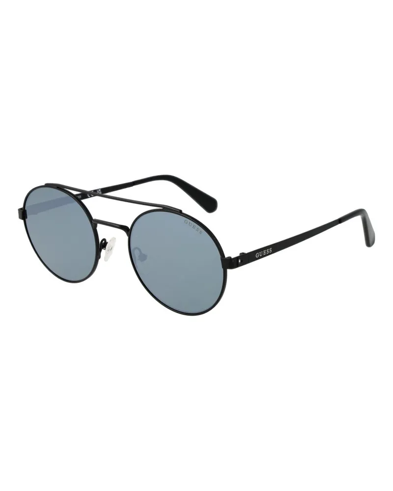 Guess Metal-Sonnenbrille - Schwarz Schwarz