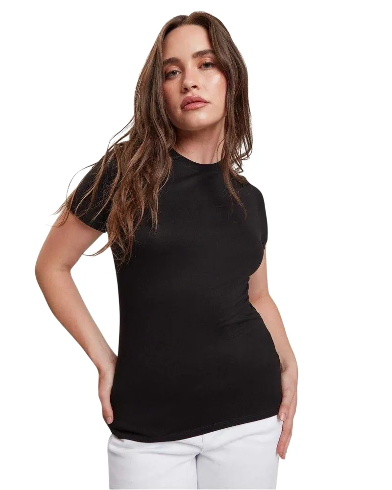 Ted Baker T-Shirt für Damen, Schmal (Schwarz Schwarz