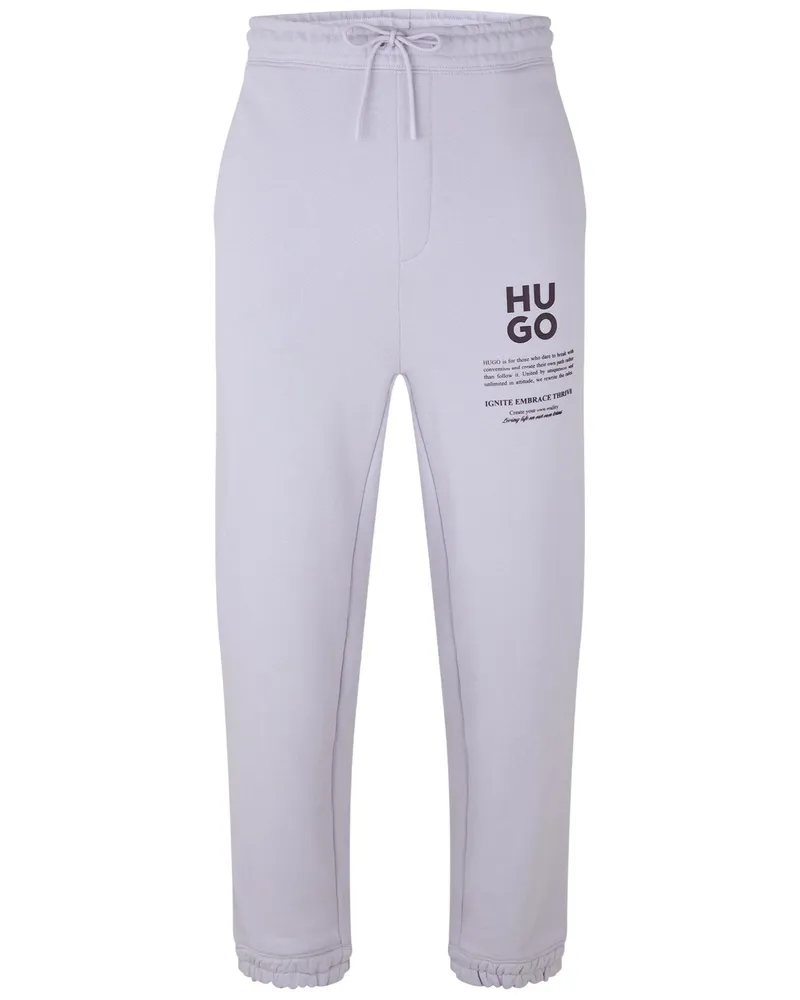 HUGO BOSS Dapurlonga" Jogginghosen für Herren (Hell-Lila Lila