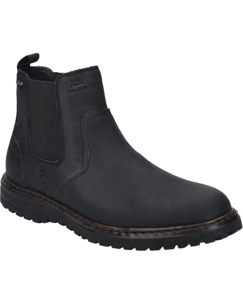Josef Seibel Erroll 51 | Stiefelette für Herren | Schwarz Erroll 51, schwarz Schwarz