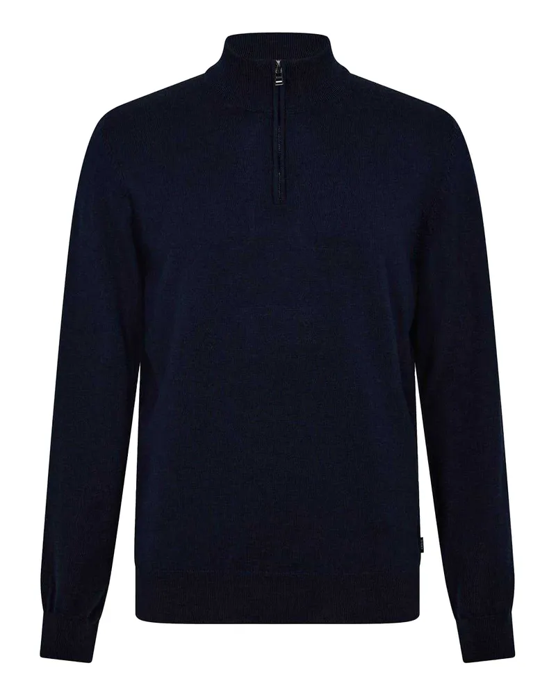 HUGO BOSS Ebenji" Pullover für Herren, Feinstrick (Dunkelblau Blau