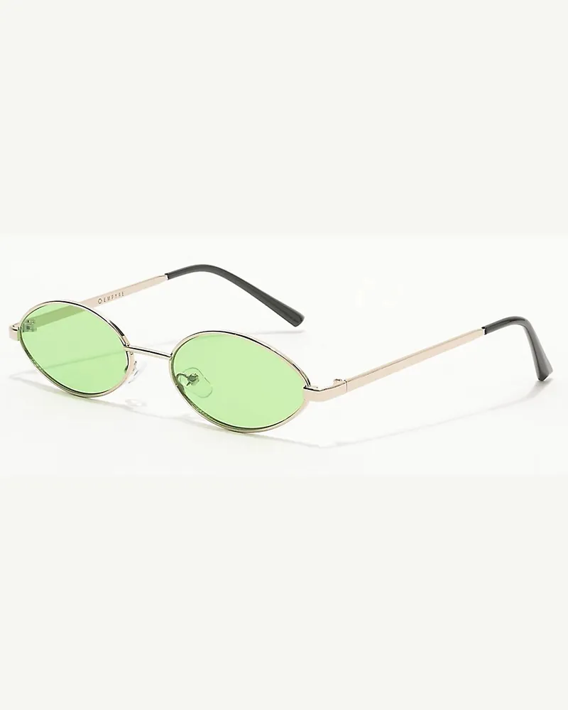 Empyre Miller Slim Round Sonnenbrille Grün