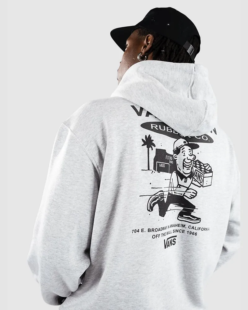 Vans Fun Gfx Loose Po Hoodie Weiss