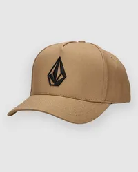 Volcom Embossed Stone Adj Cap Rosybraun