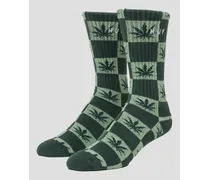 Checkered Plantlife Socken
