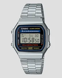 Casio A168WA-1YES Grau