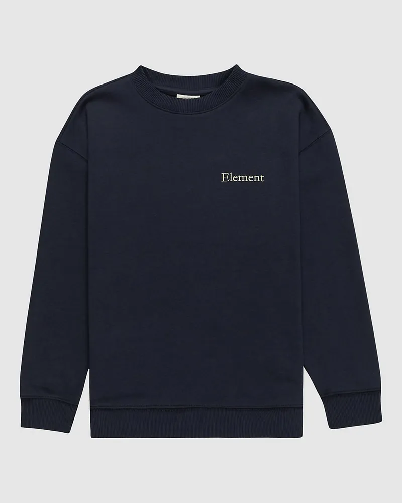 Element Sbxe Wildfires Crew Sweater Blau