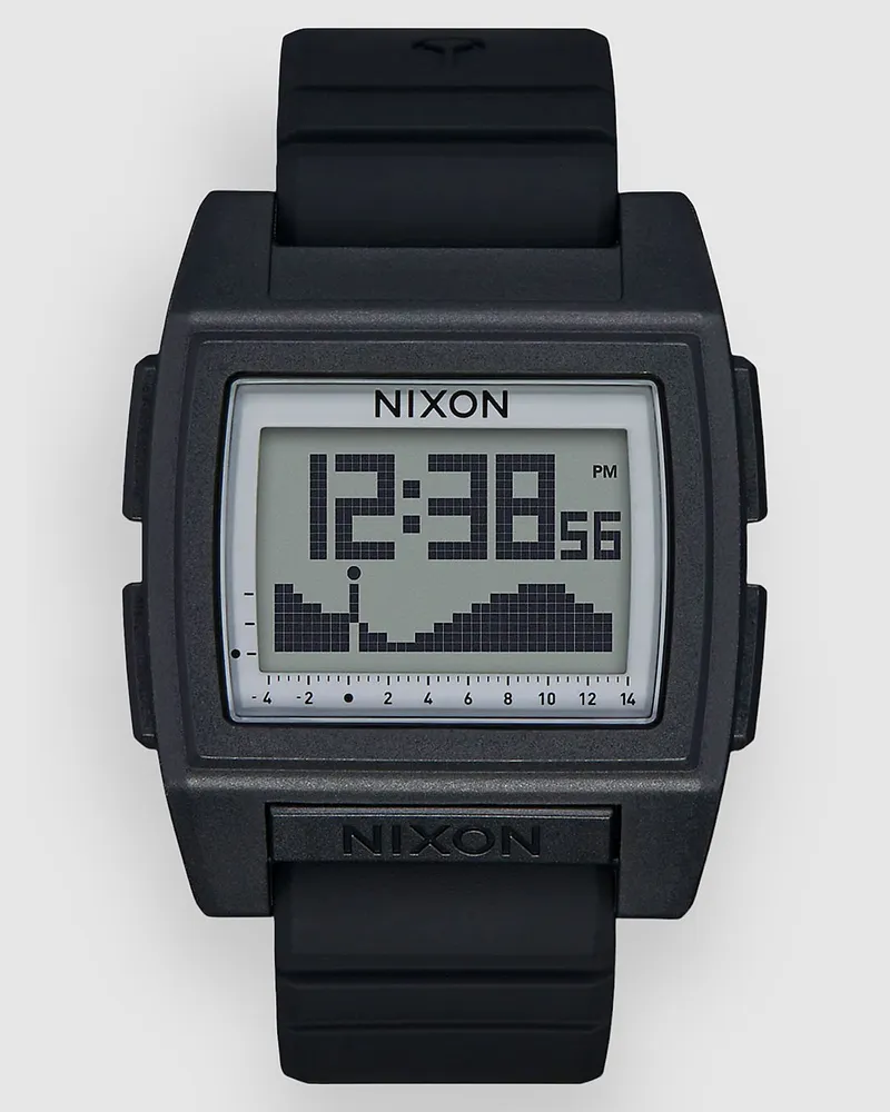 Nixon The Base Tide Pro Uhr positive Schwarz