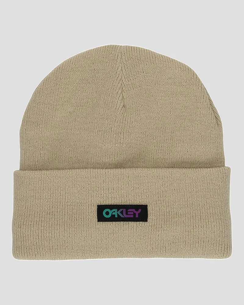 Oakley B1B Gradient Patch Beanie Braun