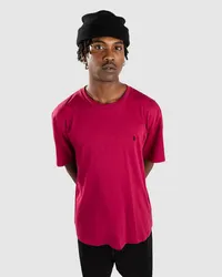 Volcom Stone Blanks Bsc T-Shirt Rot