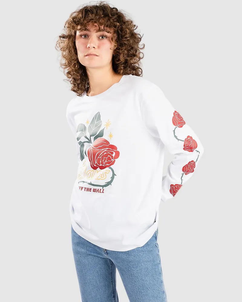 Vans Thorned Bff Longsleeve Weiss