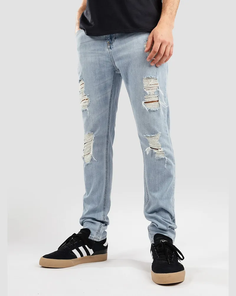 Empyre Verge Tapered Skinny Jeans Blau