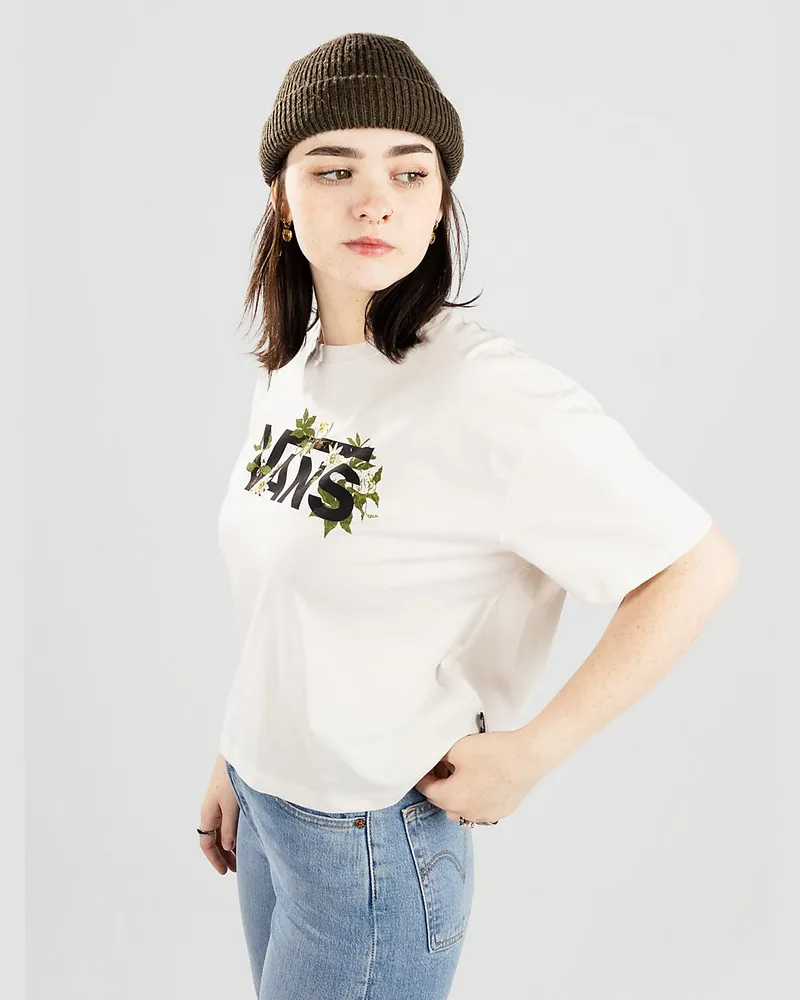 Vans Wyld Vee Relaxed Boxy T-Shirt Weiss