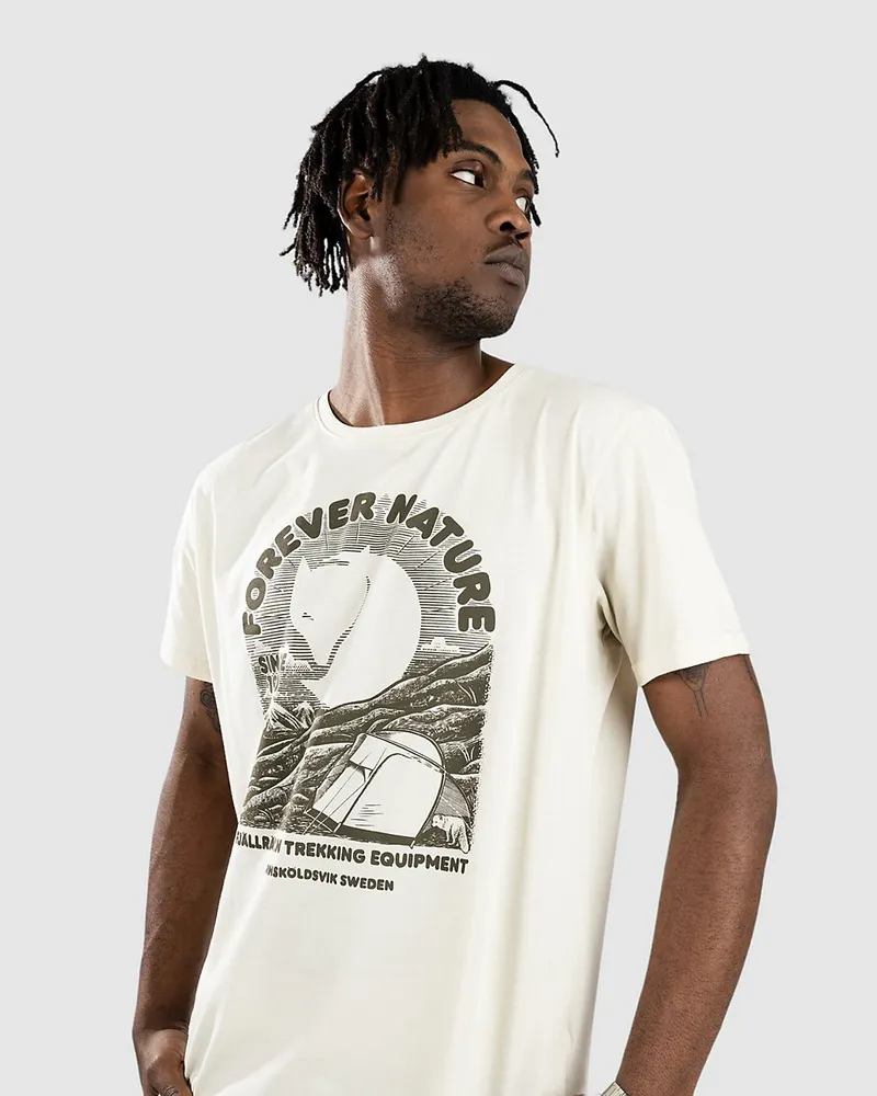 Fjäll Räven Equipment T-Shirt Weiss