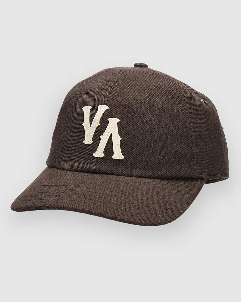 RVCA Dugout Dad Cap Braun